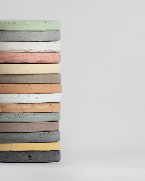 With our concrete we have 14 colours to choose from. This means there are so many ways to experiment with concrete and starting off with a sample is a great way to get a look and feel at the product. Head on over to our website to take a look at our sample options. 📸 Sample Shots by @rachaellenehanphotography #TheConcreteShed#ConcreteColours #HomeDecor #ColorInspiration #InteriorDesign #DIYHome #HomeRenovation #ColourPalette #DesignYourSpace #ConcreteDesign #CreativeLiving #InstaHome #Home... Concrete Aesthetic, Pigmented Concrete, Coloured Concrete, Concrete Material, Colored Concrete, Concrete Materials, Concrete Basin, Texture Material, Concrete Color