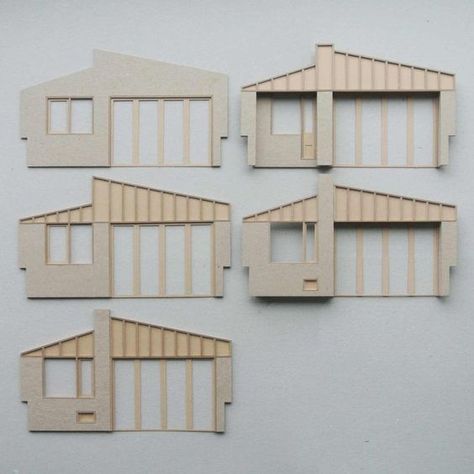 Maquette Architecture, Modelling Tips, Model Houses, Architectural Representation, Drawing Architecture, Architecture Models, Architectural Sculpture, Modern Garage, Arch Model