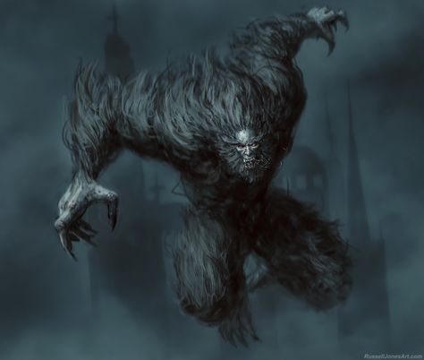 Wolf Beast, Dark Creatures, Beast Creature, Werewolf Art, Creature Artwork, Fantasy Beasts, Monster Concept Art, Fantasy Creatures Art, Fantasy Monster