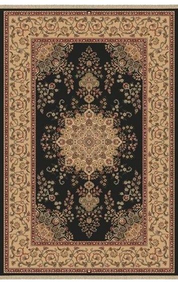 Brilliant 7201 Rug Dynamic Rugs, Classic Color Palette, Complimentary Color Scheme, Black Area Rugs, Rugs Size, Black Rug, Traditional Area Rugs, Hand Tufted Rugs, Rug Sale