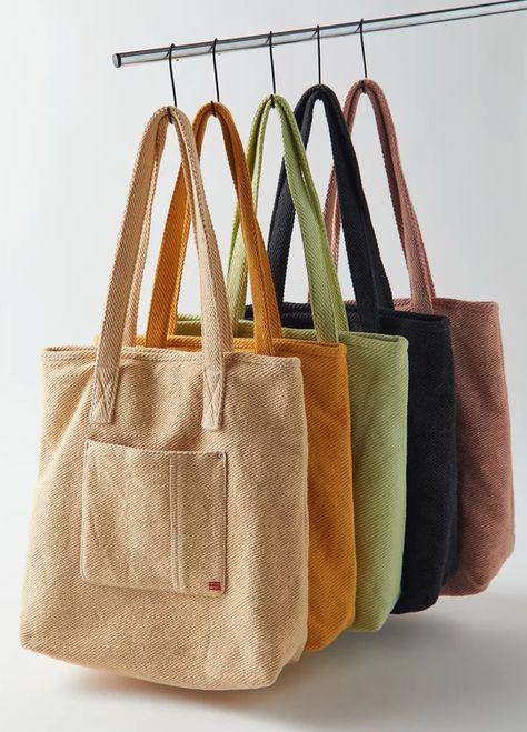 Pretty Tote Bags, Canvas Bag Design, Sac Diy, Diy Tote, Diy Bag Designs, Diy Bags Patterns, Tote Bags Sewing, Diy Tote Bag, 자수 디자인