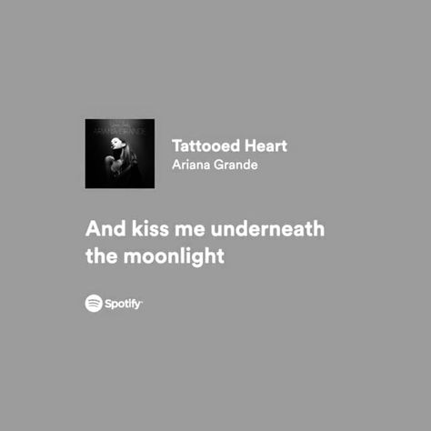 Ariana Grande Love Quotes, Tattooed Heart Ariana Grande, Tattoed Heart, Ariana Grande Quotes, Ariana Grande Tattoo, Caption Lyrics, Song Tattoos, Ariana Grande Lyrics, Heart Songs