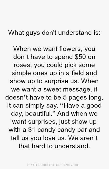 What Women Really Want What Women Want Quotes, What Women Want From Men Quotes, Want Love Quotes, Expensive Chocolate, Thoughtful Gestures, Flowers Quotes, Funny Quotes Sarcasm, Boyfriend Quotes, Funny Quotes About Life