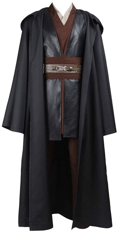 Anakin Costume, Halloween Jedi, Star Wars Costumes Diy, Star Wars Outfit, Sith Costume, Jedi Tunic, Disfraz Star Wars, Jedi Outfit, Jedi Cosplay