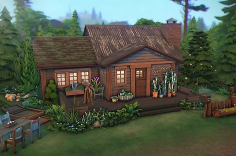 Sims 4 Moonwood Mill House, Sims 4 Houses Layout, Sims Builds, Sims 4 House Plans, Sims 4 House Building, Dorm Room Designs, Sims Ideas, Los Sims, House Building