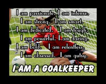 Goalkeeper Quotes, Motivation Soccer, Goalie Quotes, Soccer Quotes Girls, Soccer Problems, Soccer Pro, Hope Solo, Soccer Goalie, Soccer Art