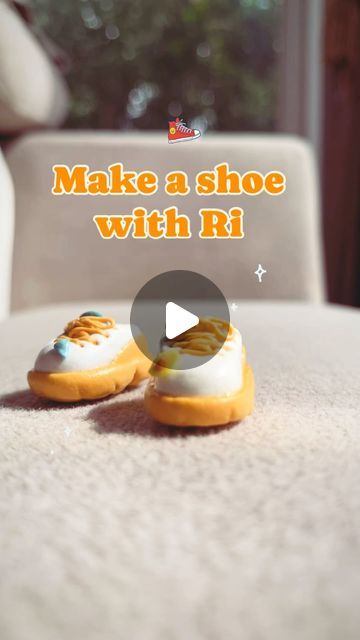 Ri on Instagram: "Make a clay shoe_ Chapter 2 #clay #clayart #clayartist #shoe #cute #cuteshoe #clayartwork #toturial #process #dyi #chibi" Clay Shoes, Diy Sneakers, Clay Art, Fun Things, Cute Shoes, Polymer Clay, On Instagram, Instagram