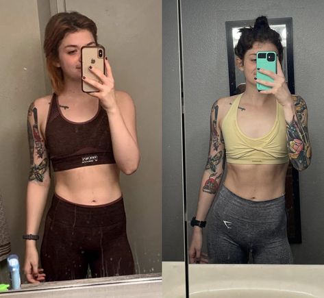 Here we have a progress pic showing a muscle gain from 115 pounds to 120 pounds. That's a solid total gain of 5 pounds. 120 Pounds Woman, 115 Pounds, 115 Lbs, 120 Pounds, Muscle Gain, 120 Lbs, Progress Pictures, 5 Pounds, Gain Muscle