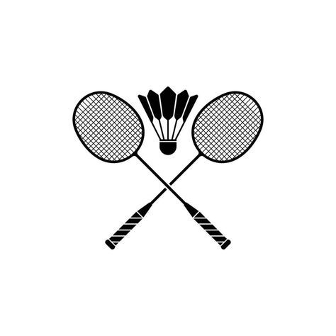 badminton racket icon vector Badminton Court Drawing, Badminton Graphics, Badminton Doodle, Badminton Racket Drawing, Badminton Illustration, Badminton Art, Badminton Pictures, Badminton Logo, Racket Badminton