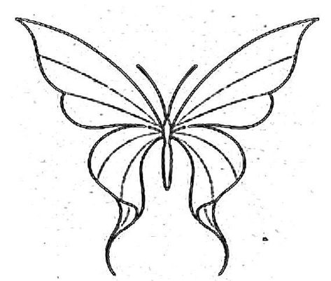 Tattoo Stencils Butterflies, Cute Stencils, Butterfly Tattoo Easy, Doodle Stencils, Stencil Tattoo Ideas, Painting Of Butterfly, Butterfly Outline Tattoo, Butterfly Tattoo Stencil, Dragonfly Drawing