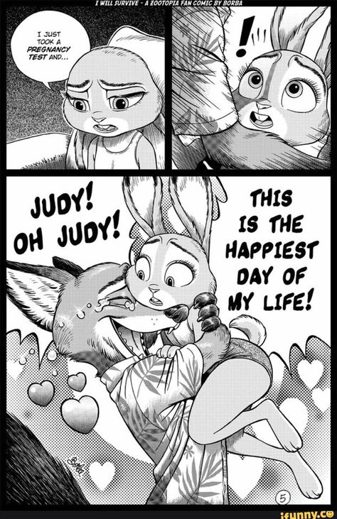 Nick And Judy Comic, Zootopia Fanart, Zootopia Nick And Judy, I Will Survive, Zootopia Comic, Nick And Judy, Disney Zootopia, Judy Hopps, Fan Comic