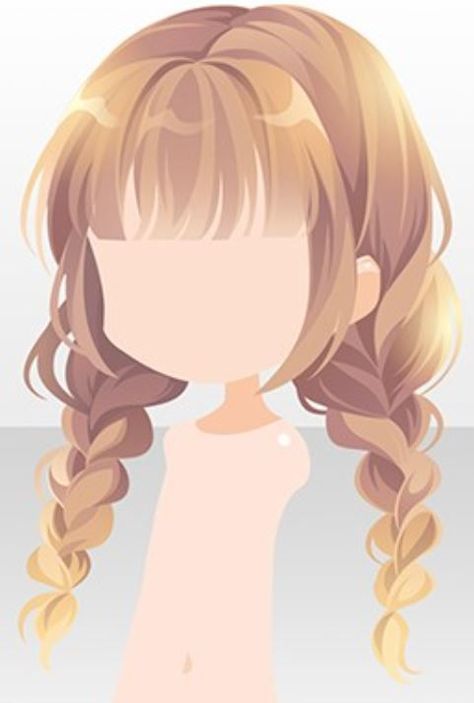 Anime Braids, Female Drawing Base, Coco Hair, Hair Braid Designs, How To Draw Braids, Chibi Hair, Two Braid Hairstyles, Manga Hair, Hair Illustration