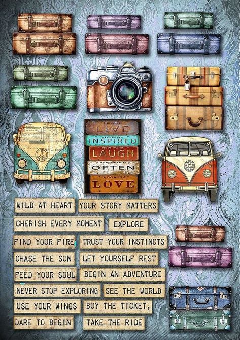 2022 Journal, Travel Ephemera, Free Ephemera, Journal Printables Free, Transparent Labels, Suitcase Tags, Free Collage, Papel Vintage, Homeschool Decor