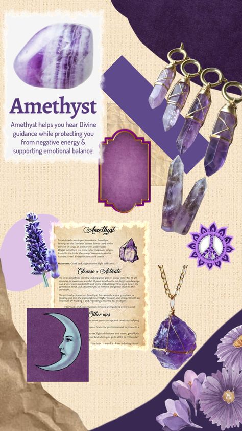 #moodboard #aesthetic #collage #crystals #amethyst #myfirstshuffle Crystals Mood Board, Crystal Collage, Amethyst Wallpaper Aesthetic, Ameythst Stone Aesthetic, Amtheyst Stone Aesthetic, Amathus Crystal Aesthetic, Amtheyst Crystal Aesthetic, Aesthetic Types, Crystal Aesthetic