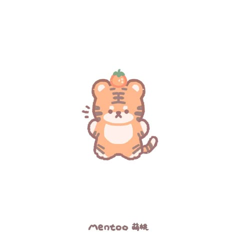 Sanrio Chibi, Tiger Drawing Easy, Random App Icons, Easy Tiger Drawing, Hello Kitty Cosas, Icons For Notion, Aesthetic Wallpapers For Phone, Cute Animal Kawaii, Cute Chibi Characters