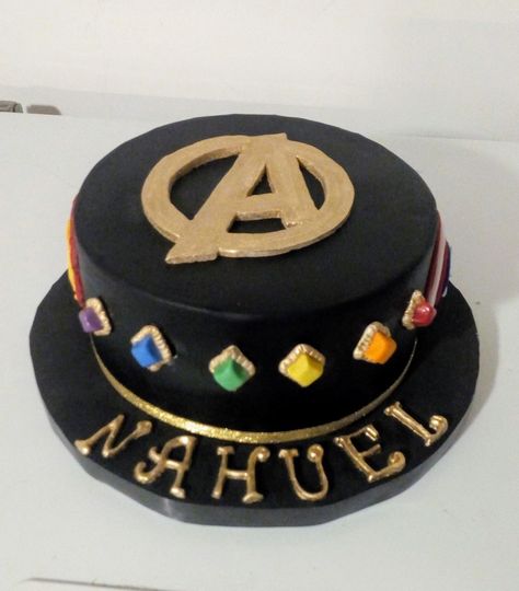 Marvel Cakes Birthday, Marvel Birthday Cake Avengers, Black Widow Cake Ideas, Marvel Themed Cake, Marvel Bday Cake, Simple Marvel Cake, Simple Avengers Cake, Marvel Cakes For Boys, Marvel Theme Cake