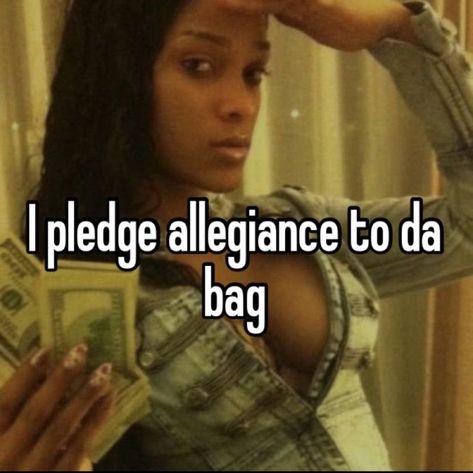 I Pledge Allegiance, Pledge Of Allegiance, Doing Me Quotes, Good Quotes For Instagram, Mood Humor, Baddie Quotes, Cute Memes, Funny Reaction Pictures, Funny Relatable Quotes