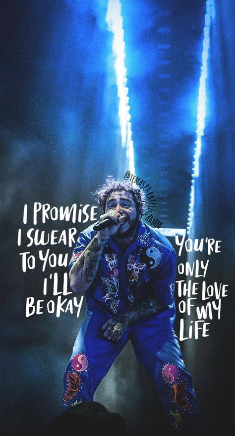 Better Now Post Malone, Post Malone Wallpaper, Post Malone, Its Okay, Wallpapers, Songs