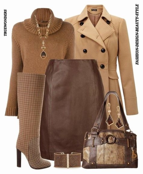 Brown Work Outfits, British Country Style, British Country, Classy Winter Outfits, Shades Of Brown, Fashion Attire, Stylish Dress Designs, Embroidery Fashion, Looks Chic