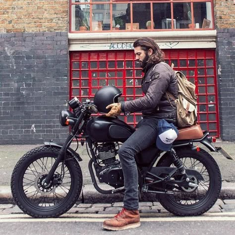 Mutt Motorcycle, Smart Man, Biker Photography, Cafe Racer Style, Biker Aesthetic, Cafe Bike, Cafe Racing, Brat Style, Cafe Racer Bikes