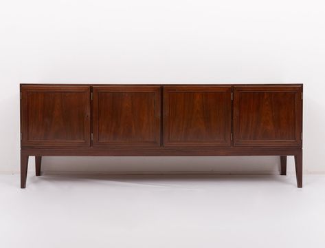 Listed on VNTG.com: Omann Jun mahogany sideboard, Denmark 1960s | #vntg #vintage Mahogany Sideboard, Sideboard Storage, Vintage Design, Sideboard, Denmark, Vintage Designs, 1960s, Design