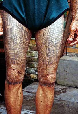 traditional South East Asian thigh tattoo South East Asian, Body Modification, East Asian, Body Modifications, Thigh Tattoo, Polynesian Tattoo, Body Art, Tattoos, Skin