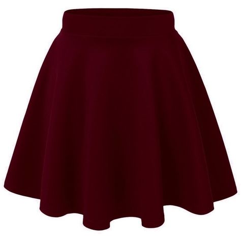 Vielonee TeeWomen's Basic Solid Versatile Stretchy Swing Mini Skater... ($45) ❤ liked on Polyvore featuring skirts, mini skirts, red skirts, stretch mini skirt, red skater skirt, stretchy mini skirts and mini circle skirt Mini Circle Skirt, Red Skater Skirt, Polyvore Clothes, Flared Skater Skirt, Skirt Circle, Wide Skirt, Circle Skirts, Flared Mini Skirt, Red Mini Skirt