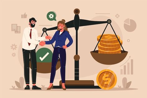 Ethics Illustration, Couple Saving Money, Money Background, Banknotes Money, Dollar Banknote, Capital Investment, Financial Analysis, Managing Finances, About Business