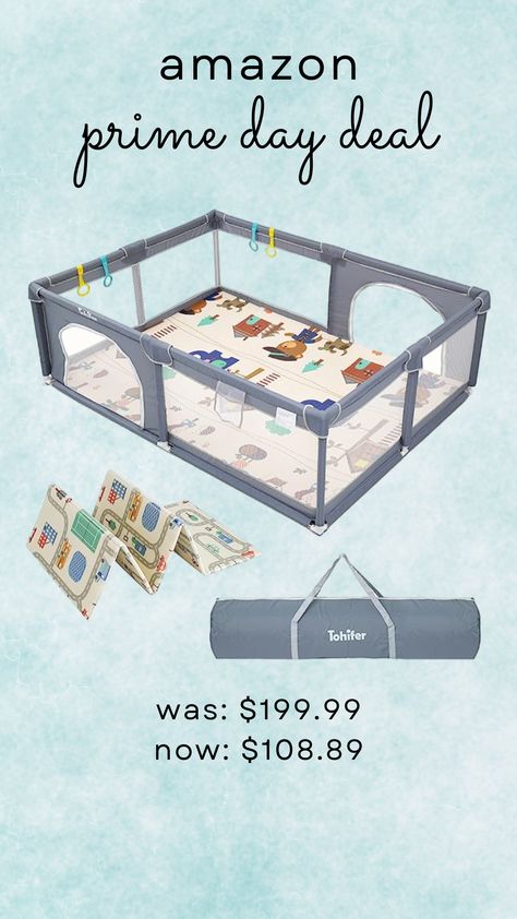 Baby Playpen with Mat, Large Baby Play Yard for Toddler, BPA-Free, Non-Toxic, Safe No Gaps Playards for Babies, Indoor & Outdoor Extra Large Kids Activity Center 79"x59"x26.5" with 0.4" Playmat Large Playpen, Kids Activity Center, Baby Play Yard, Baby Slide, Baby Playpen, Amazon Prime Day Deals, Activity Center, Play Yard, Prime Day Deals