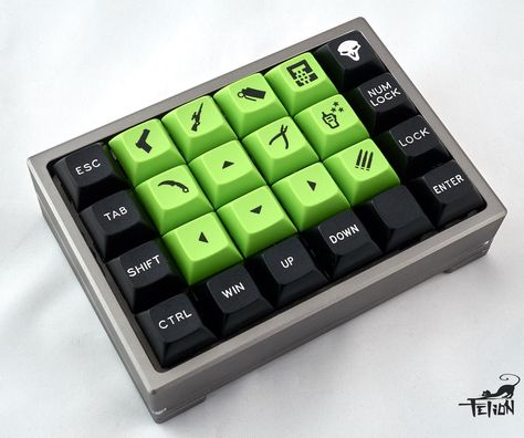 Weird Keyboard, Keyboard Photography, Modded Keyboards, Green Keycaps, Round Keycaps, Keyboard Keycaps, Key Board, Mechanical Keyboard Keycaps, Input Devices