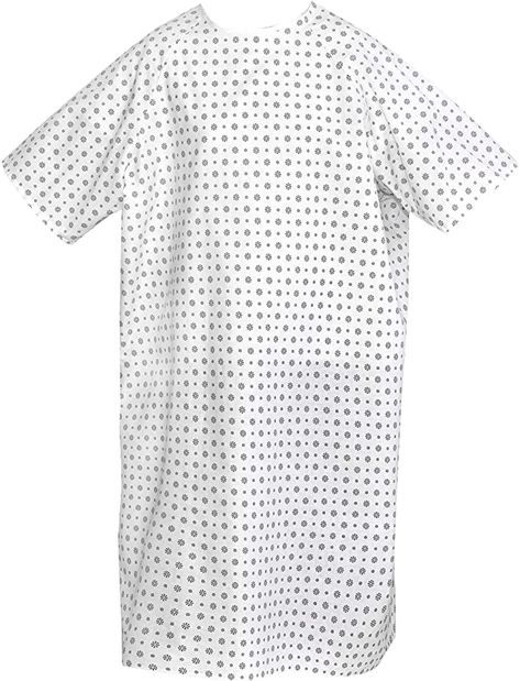 Talvania Hospital Gown Unisex Patient Medical Gowns Back Ties Fits up to XXL Patient Gown, Hospital Gowns, Pregnancy Labor, Hospital Outfit, Hospital Gown, Paris Outfits, White Gowns, Casual Button Down Shirt, Premium Quality