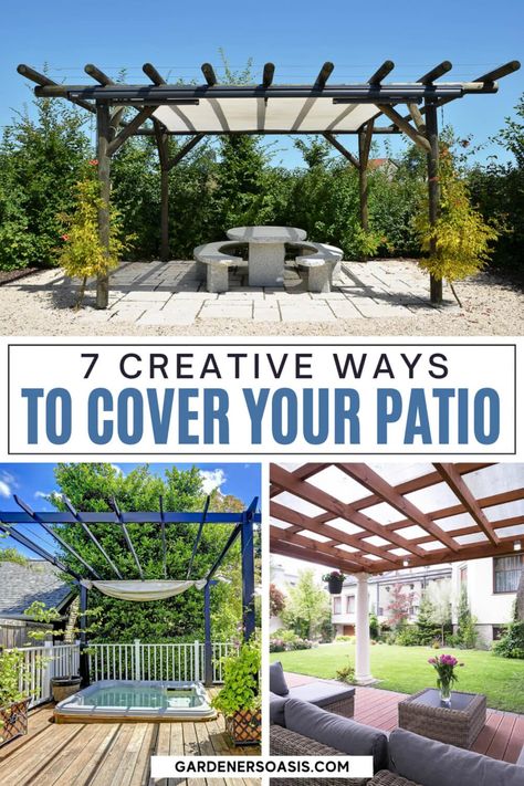 Pergola Cover Ideas Waterproof, Pergola Cover Ideas, Pergola Shade Ideas, Summer Hangout Spot, Waterproof Pergola, Summer Hangout, Pergola Cover, Shade Sail Installation, Shade Ideas