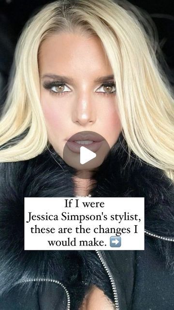 Online Personal Stylist & Color analysis on Instagram: "If I were Jessica Simpson’s stylist, these were the changes I would make. ➡️

I like Jessica’s blonde hair however I do think her features will stand out more if her hair was a darker colour.

MY HAIR EDIT IS NOW LIVE ON MY WEBSITE 🔥
@imageconsultantmaidenhead" Jessica Simpson Hair, Color Analysis, Change Me, My Hair, Personal Stylist, Jessica Simpson, Dark Colors, My Website, Her Hair