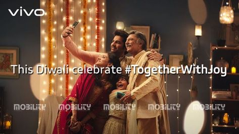 vivo launches a warm Diwali campaign encouraging the festive celebrations “Together with Joy” Diwali Campaign, Creative Campaign, New Heart, The Festival, Festive Season, Diwali, Festival Season, Encouragement, Smartphone