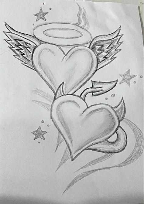 Easy Chicano Drawings Love, Love Heart Drawing Aesthetic, Things To Draw For Your Girlfriend, Love Drawing Ideas For Him, Love Sketches For Him, Valentine Drawing Ideas, Valentines Day Drawings Art Ideas, Memorial Drawings, Drawing For Girlfriend