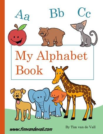 Alphabet Book My Alphabet Book, Cartoon Drawing For Kids, D Is For Dog, Free Printable Alphabet, C Is For Cat, Felt Puppets, Handwriting Alphabet, Flashcards For Kids, Printable Alphabet