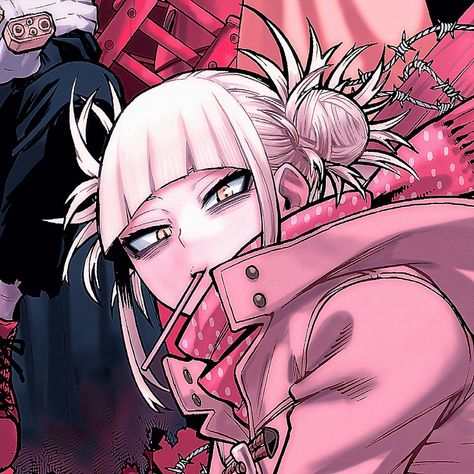 Toga Fanart Icon, Mha Pfp Toga, Toga Manga Pfp, Toga Manga Colored, Himiko Toga Official Art, Toga Pfp Aesthetic, Toga Pfp Manga, Mha Aesthetic Icon, Toga Official Art