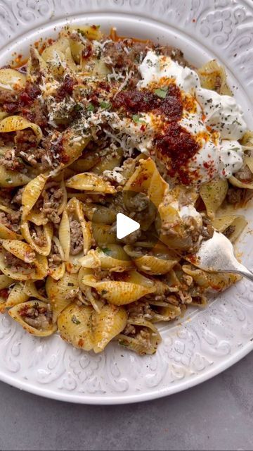 Yoghurt Cheese, Mince Pasta, Pasta Garlic, Vegetable Stock Cubes, The Lamb, Vegetable Stock, Meat Free, Dinner Tonight, The Recipe