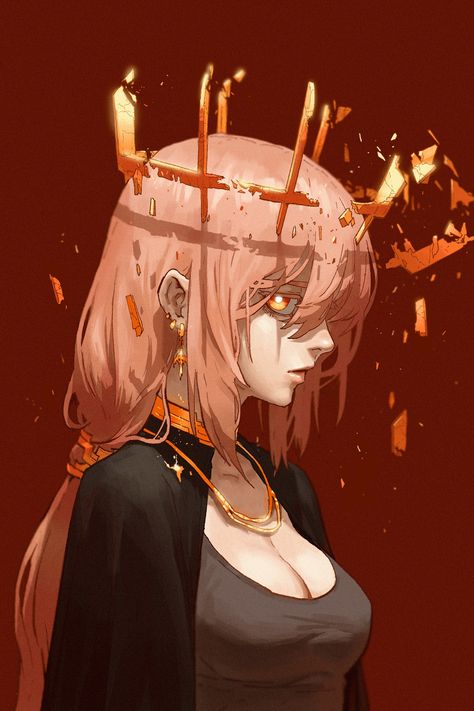 Chainsaw Man, Chainsaw, Character Designs, Character Ideas, Pink Hair, Anime Character, Character Inspiration, Art Reference, Fantasy Art