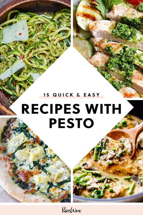 cuciniamoitaliano (cuciniamoitaliano) - Profile | Pinterest Recipes With Pesto, Pesto Recipes Dinner, Recipes Using Pesto, Pesto Dishes, Pesto Recipes, Healthy Pesto, Quick And Easy Meals, Quick Easy Recipes, Food Easy