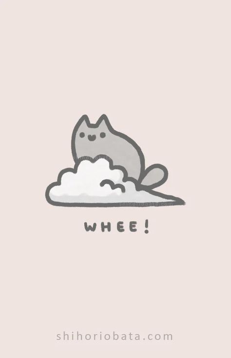 22 Easy Cloud Drawing Ideas Cat doodle simple Cat Doodle Simple, Cat Doodle Tattoo, Drawing Ideas Cat, Drawing Ideas Funny, Simple To Draw, Doodle Simple, Walls Art, Easy Designs, Children Sketch