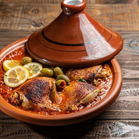 Tagine This Chicken Tagine recipe is a delightful exploration of Moroccan flavors, combining tender chicken with a medley of aromatic spices, olives, and preserved lemons. . . . . Recipe by zeyozdemirr #Recipe #ChickenRecipe #FamilyFriendly #Moroccan #OnePotMeal #SlowCookedMeal #Spicy #TraditionalDish https://ispychef.com/recipe-tagine/ Moroccan Chicken Tagine, Moroccan Tagine, Chicken Tagine, Tagine Recipes, Moroccan Chicken, Preserved Lemons, Slow Cooked Meals, Moroccan Food, Tender Chicken