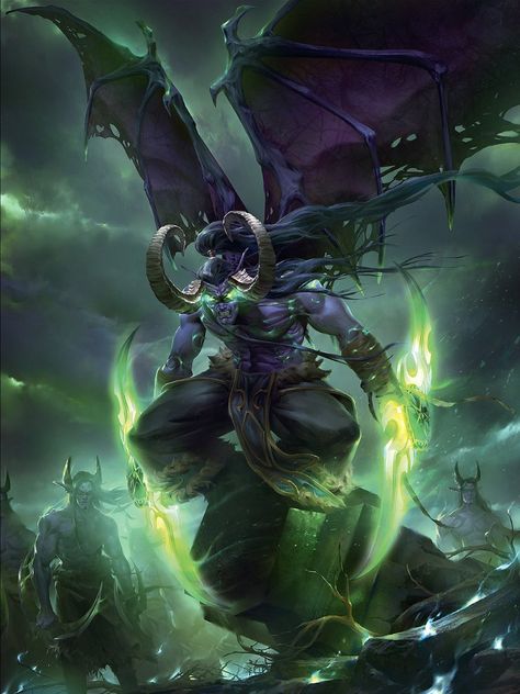 Illidan Stormrage (Warcraft) #artwork #abetaraky #illustration Mononoke Anime, World Of Warcraft Game, Warcraft Game, Illidan Stormrage, World Of Warcraft Characters, Warcraft Characters, Warcraft Iii, Warcraft Art, Demon Hunter