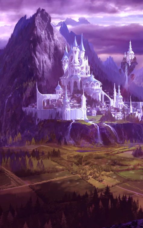 fae castle - Google Search Fae Castle, Fae Realm, The Fae, Fantasy Background, My Fantasy World, Fantasy Castle, Fantasy City, Fantasy Setting, Fantasy Places