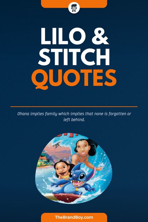 Lilo & Stitch is actually a 2002 animated science fiction and comedy-drama film that has been released by the Walt Disney Pictures. #FamousQuotes #FamousSayings #SayingsandQuotes #LeadersQuotes #LiloStitchQuotes Stitch Quotes Inspirational, Stitch Disney Quotes, Stitch Sayings, Lilo And Stitch Characters, Stitch Quotes, Famous Sayings, Lilo And Stitch Quotes, Cute Captions, Stitch Stuff