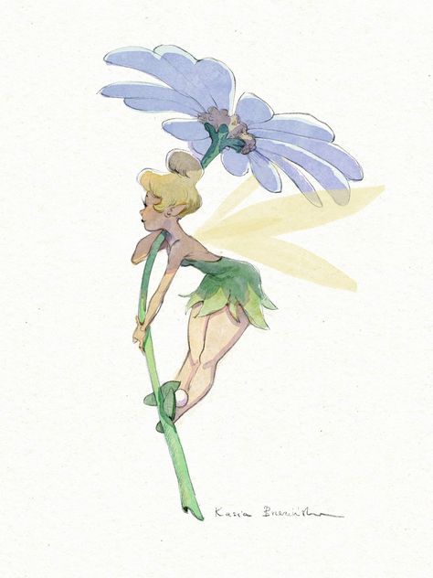 Original Disney Fairies, Tinkerbell Art, Disney Faries, Faery Art, Tinkerbell Disney, Tinkerbell Fairies, Walt Disney Animation Studios, First Generation, Disney Fairies