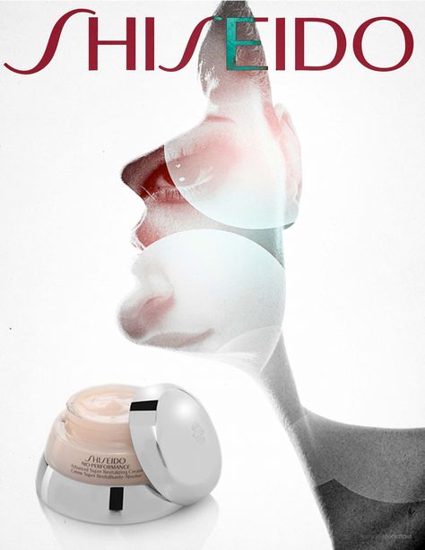 Shiseido Comp Advertising Clinique Advertising, Skincare Campaign Advertising, Shiseido Advertising, Shiseido Perfume, Sunscreen Shiseido, Cosmetic Poster, Advertising Poster, Makeup Brands, Ad Campaign