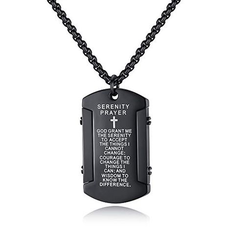 Molike Stainless Steel Men's Cross and Bible Verse Prayer Dog Tag Pendant Necklace Christian Jewelry #Necklaces, #Jewelry, #Men, #Clothing, Shoes & Jewelry, Cross And Bible, Christian Jewelry Necklaces, Bible Verse Prayer, Necklace Christian, Stainless Steel Cross Pendant, Dog Tag Pendant, Blue Topaz Necklace, Steel Cross, Mens Crosses