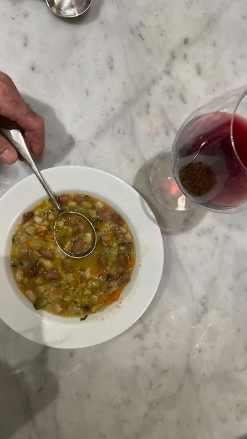 Stanley Tucci on Instagram: "minestrone." Stanley Tucci Minestrone Soup, Stanley Tucci Soup Recipes, Totillinie Soup Recipe, Spaghetti Factory Minestrone Soup Recipe, Ribollita Soup Tuscany, Stanley Tucci, Minestrone, Soups And Stews, Stew