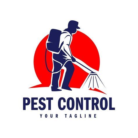 Hand-drawn pest control logo design vector illustration Pest Control Logo, Logo Banners, Naruto Wallpaper, Cityscape Photos, Free Vectors, Text Effects, Background Banner, Design Vector, Pest Control